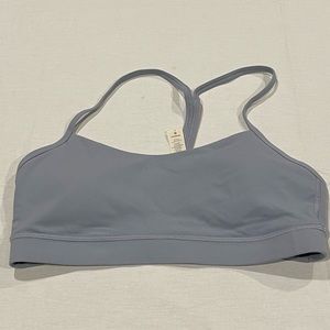 Blue gray Lululemon sports bra. Size 10.